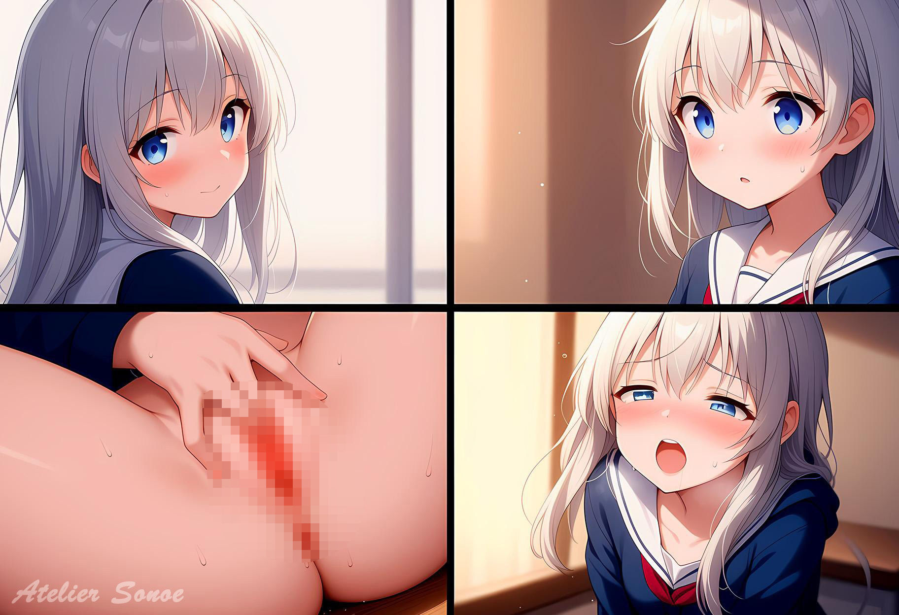 放課後ひとりエッチ - マルチビューコレクション - サンプル画像 6