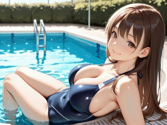 淫乱学園  水泳部をレ●プ - サンプル画像 1