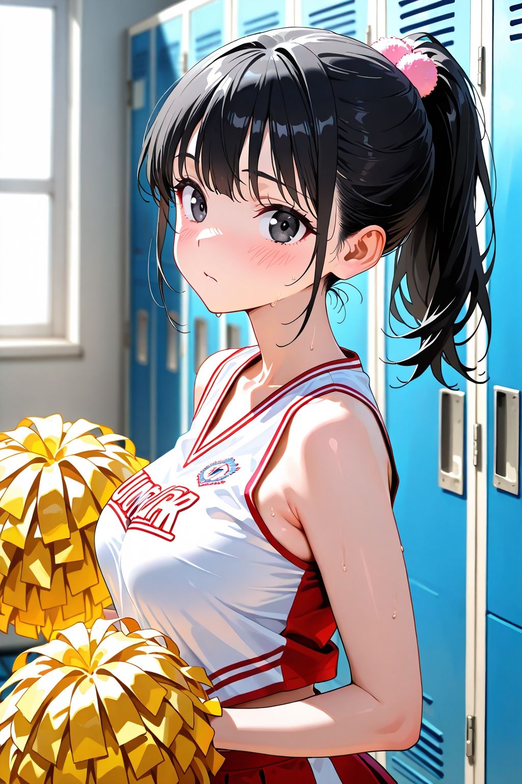 応援終わりのチアガールの汗だくまんこで男たちの性欲処理をいたします - サンプル画像 2