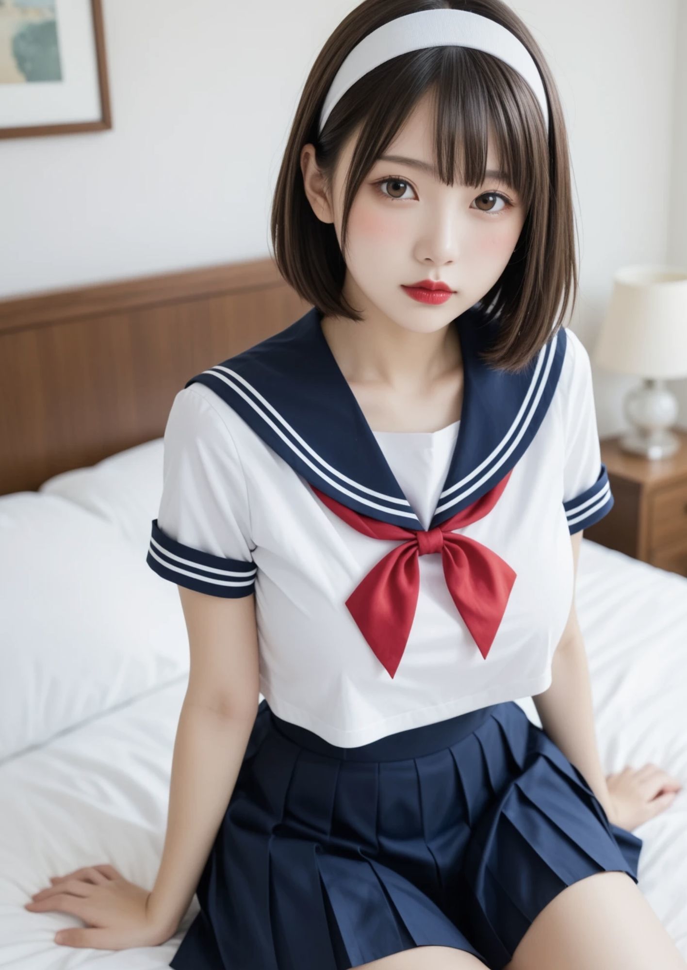 今日だけ！セーラー服っ！！水梨サラ - サンプル画像 2