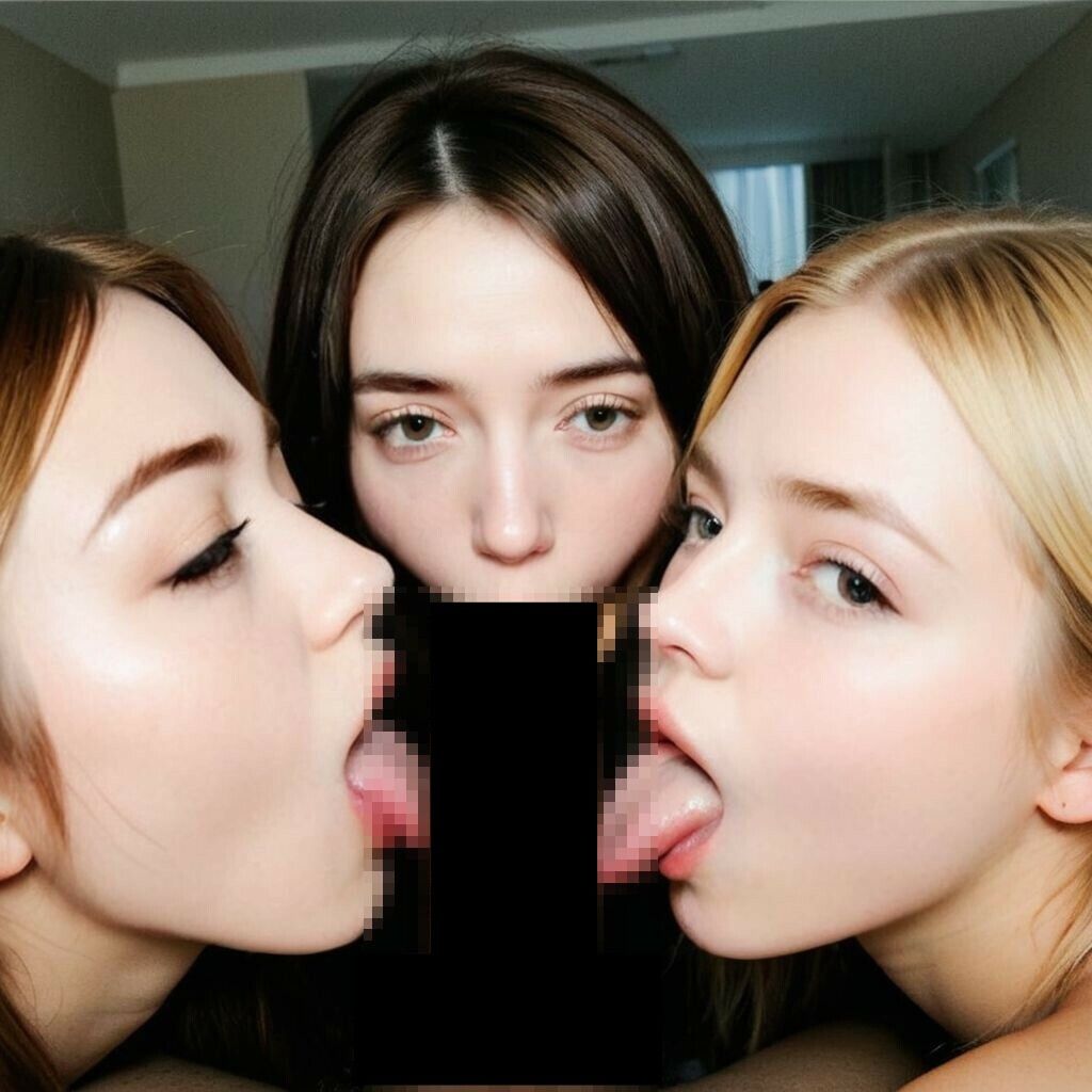 国際交流ハーレムフェラ - サンプル画像 1