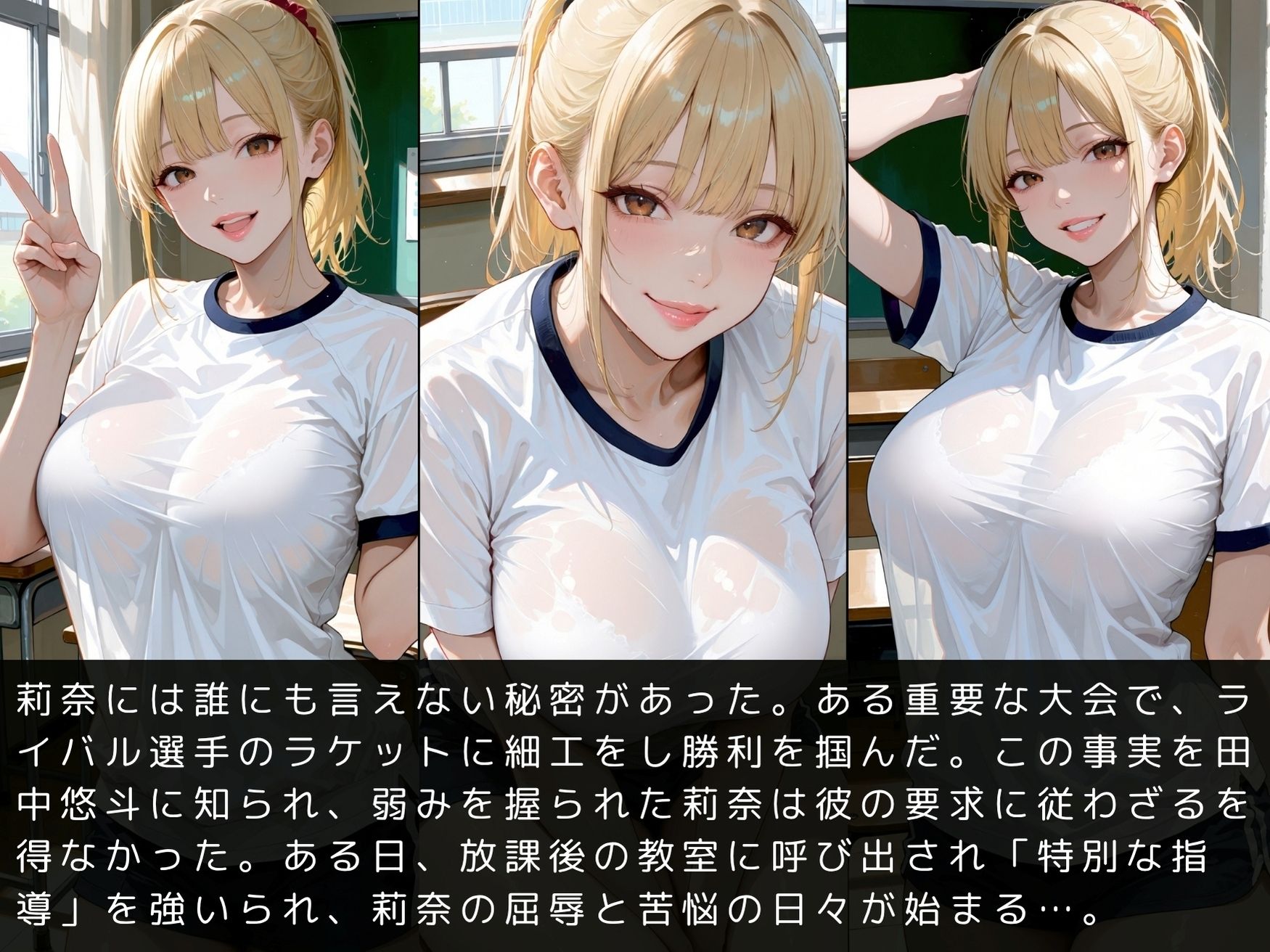 放課後の性指導 〜花宮莉奈の禁断の記録-ハメ撮り - サンプル画像 4