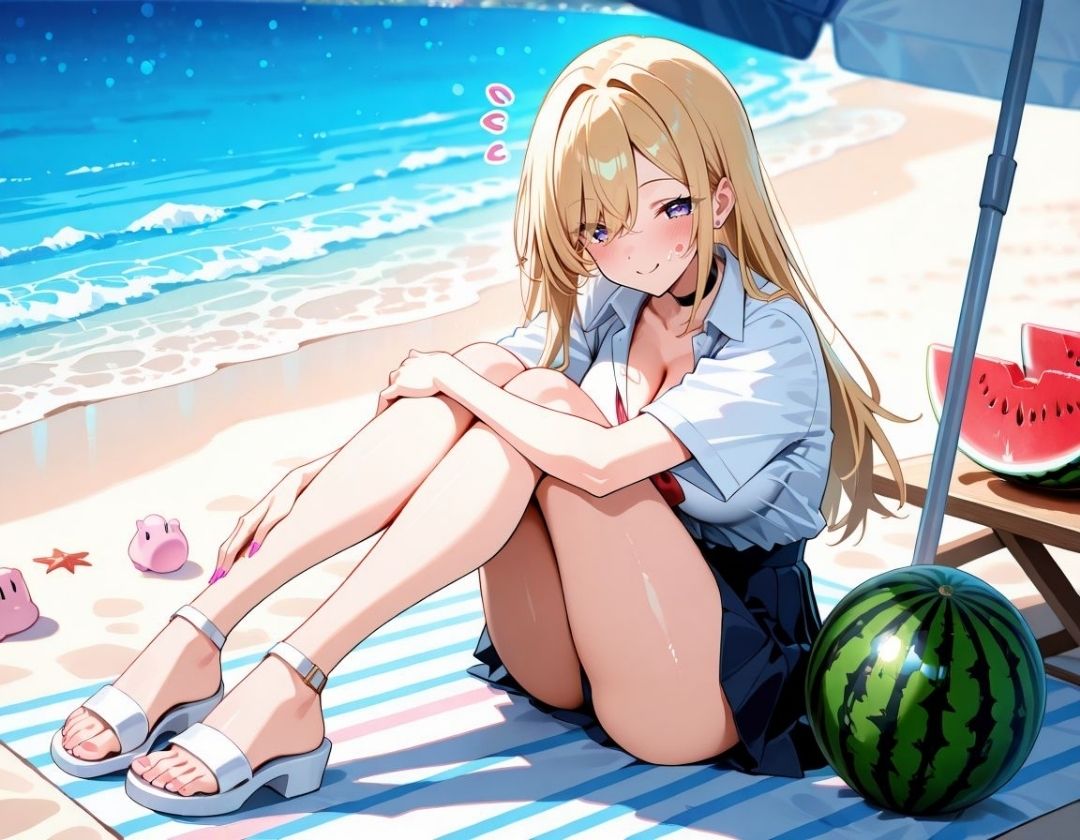 やるならギャルがいい〜海デートしたらHできた件〜 - サンプル画像 1