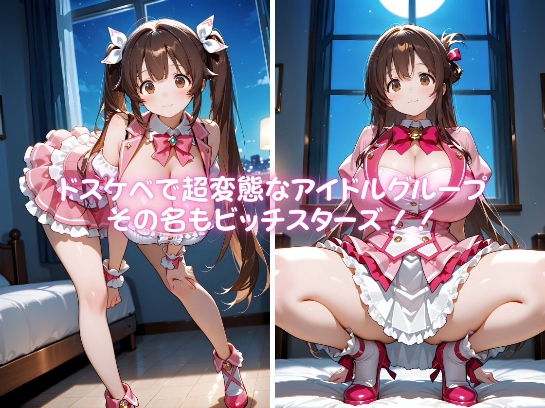 超変態アイドル ビッチスターズ 來海編 vol.2 - サンプル画像 1