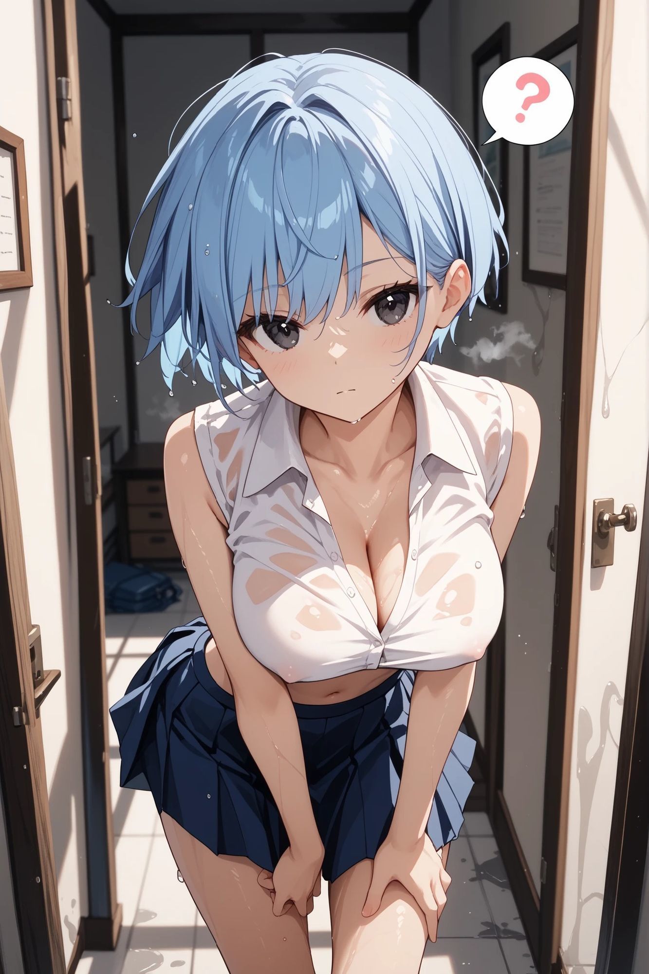 青髪ちゃんとえっちなえちえち - サンプル画像 4