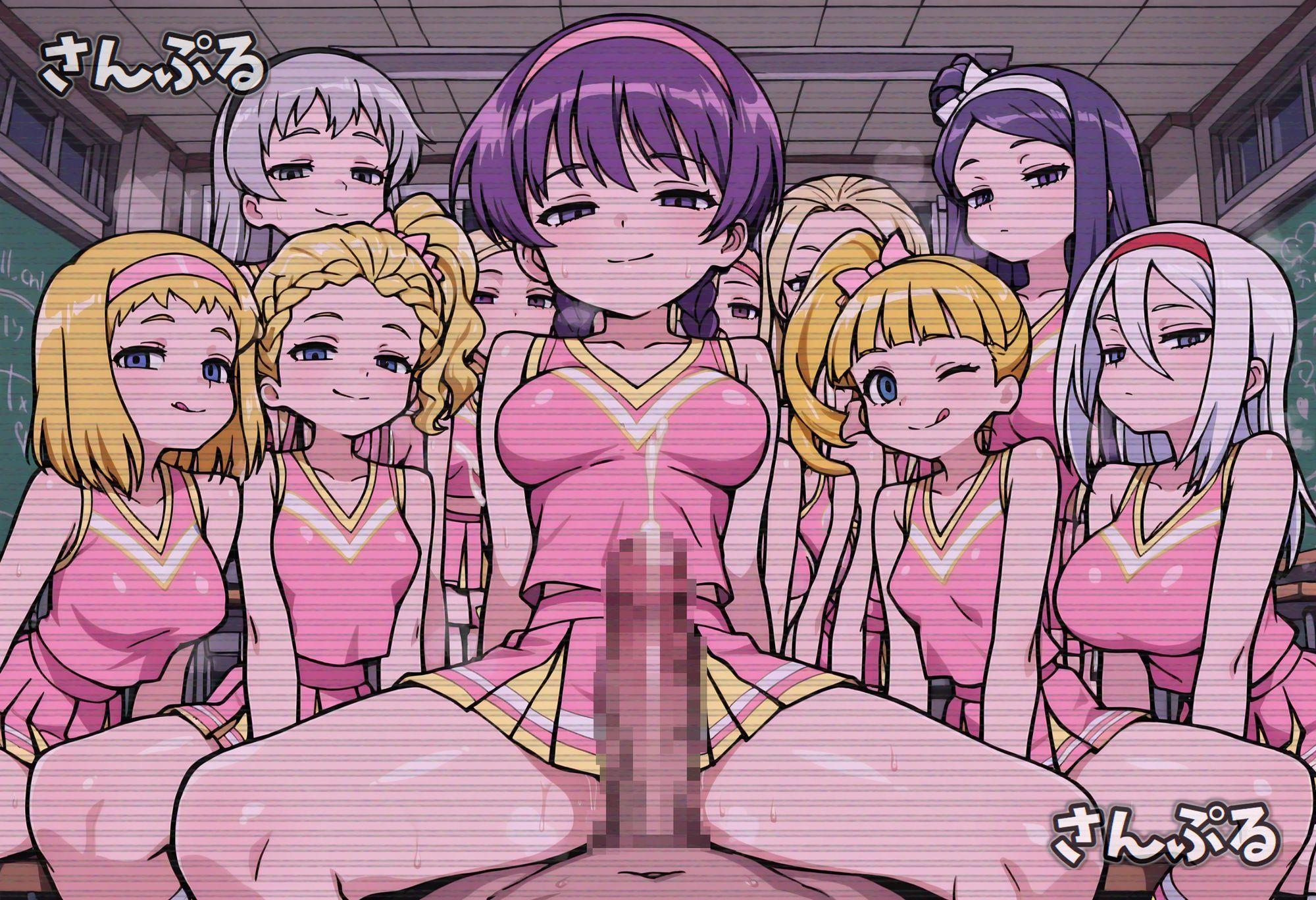囲まれ・イジられ_3 - サンプル画像 1