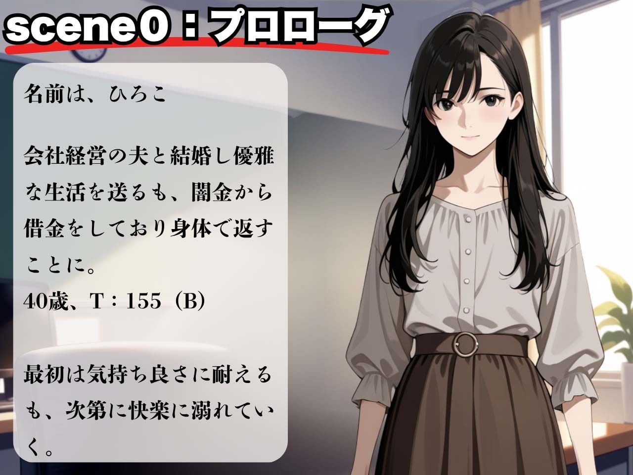 激しすぎるセックスに沼った四十路熟妻！肉体で借金返済！ - サンプル画像 2