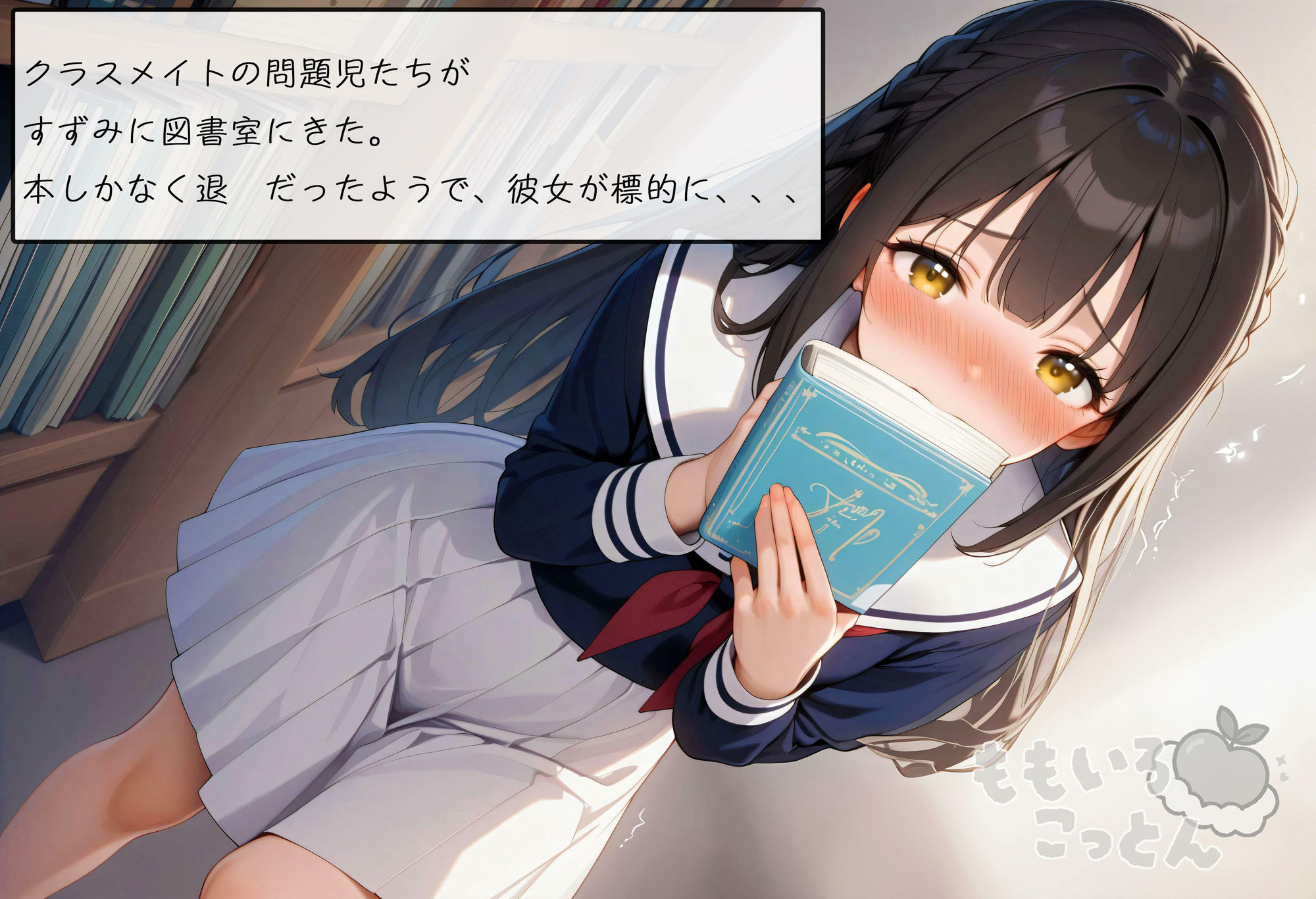 本好き彼女は我慢できない vol.1 - サンプル画像 2