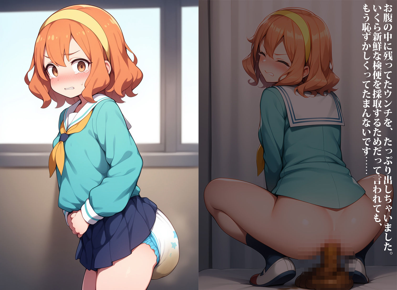 係のお仕事〜学校生活でスカトロ奉仕しちゃう女子達〜 - サンプル画像 3