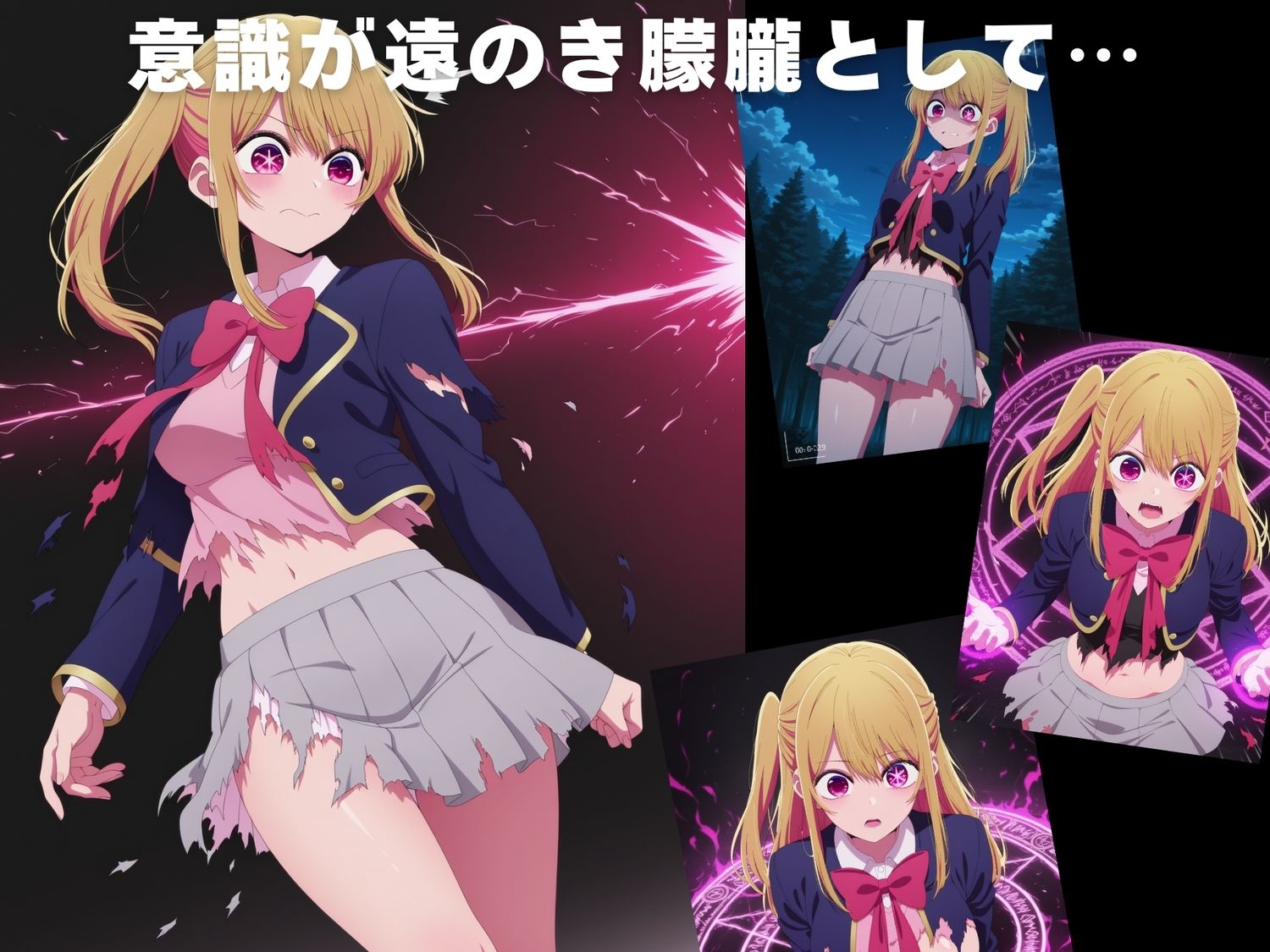 【完全敗北】星● 瑠美衣 - サンプル画像 3