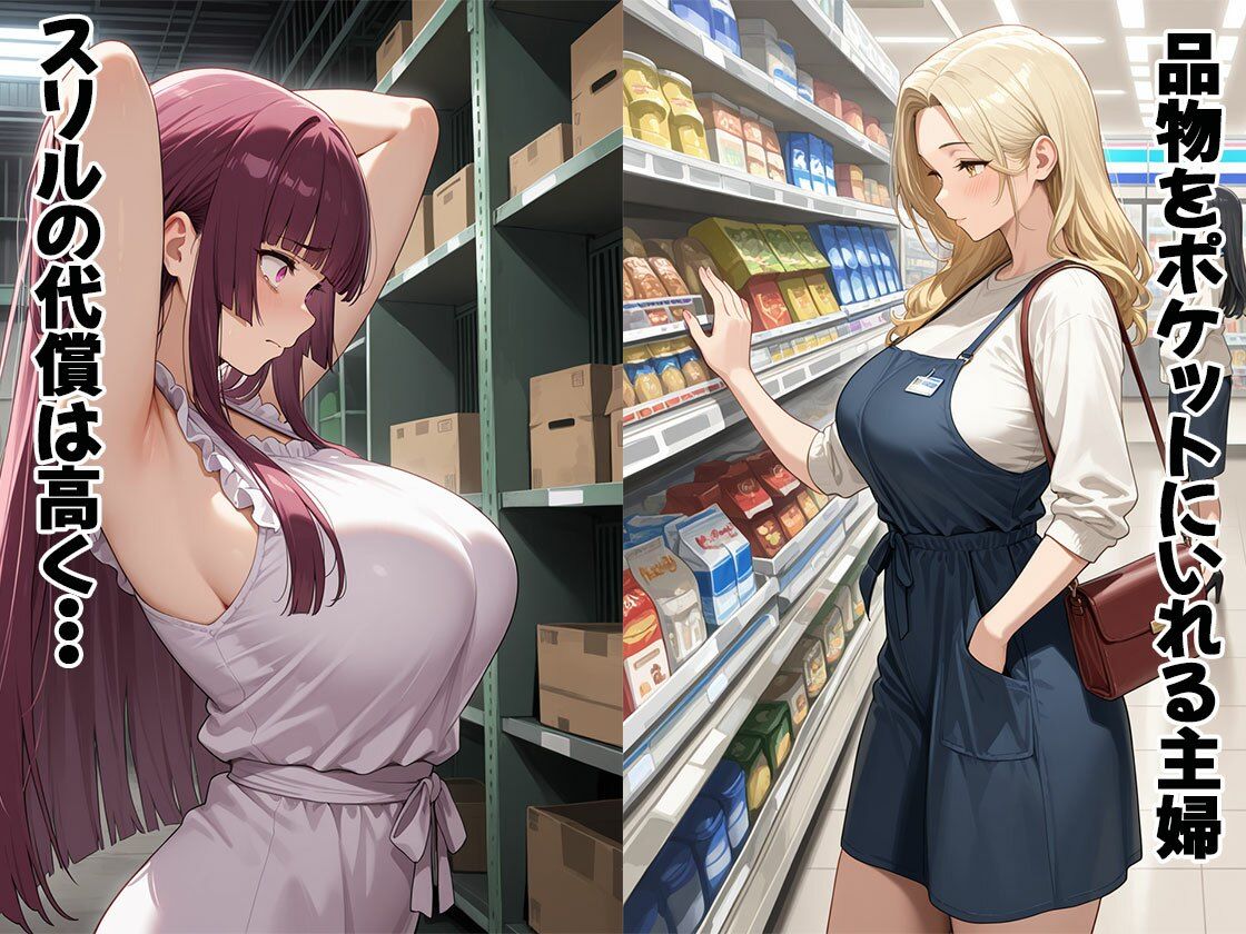 万引き主婦〜取り調べ＆NTR〜（CG500枚） - サンプル画像 1