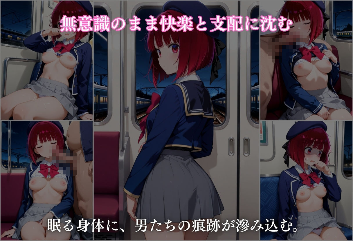 電車痴●『電車の中で堕ちていく女』〜有馬かな編〜 - サンプル画像 4