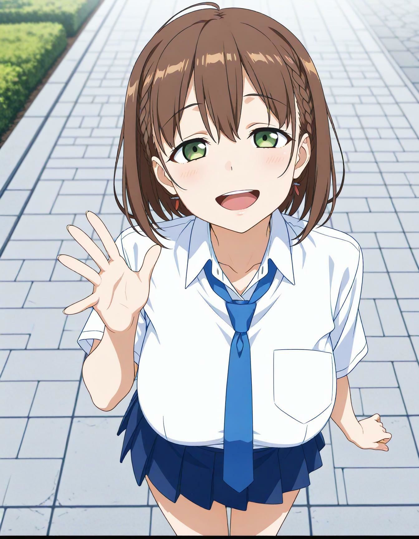 たわわっ娘といちゃいちゃっと - サンプル画像 1
