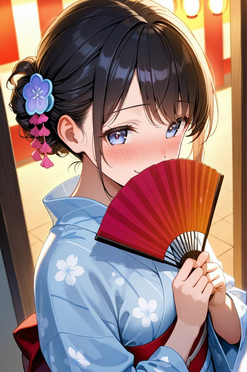 けもラボ★図鑑『ひらひら浴衣と、ひみつの耳と。』 - サンプル画像 4