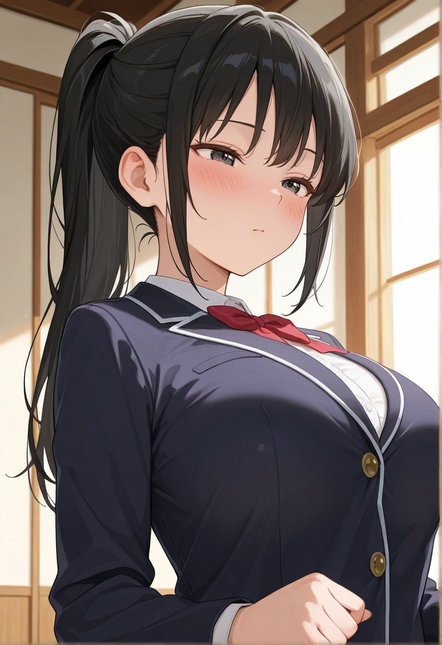 デカ乳の生徒会長を調教 - サンプル画像 6