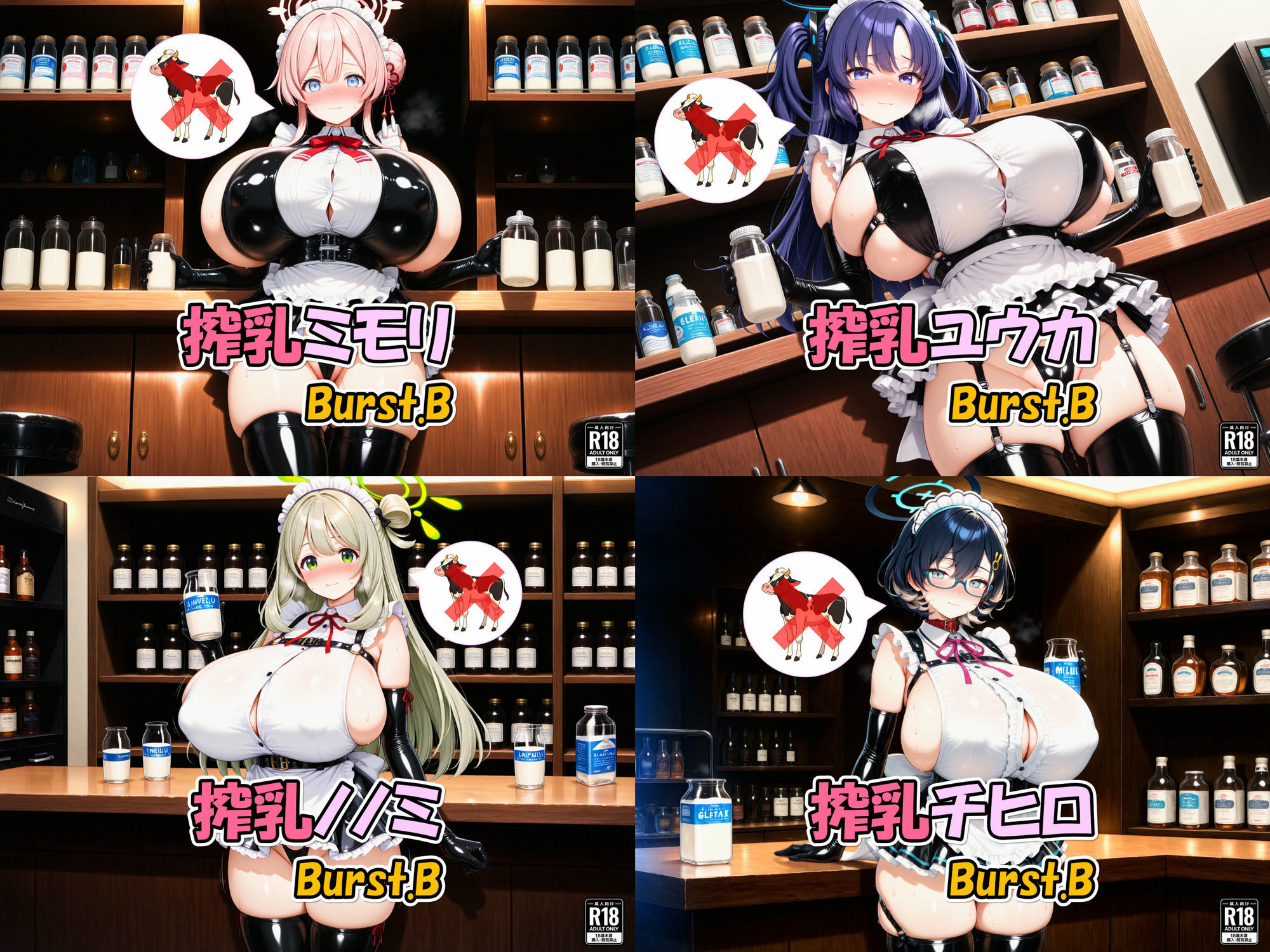 搾乳アーカイブ・爆 - サンプル画像 2