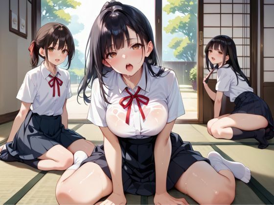 乱交学園  孕ませ合宿 - サンプル画像 1