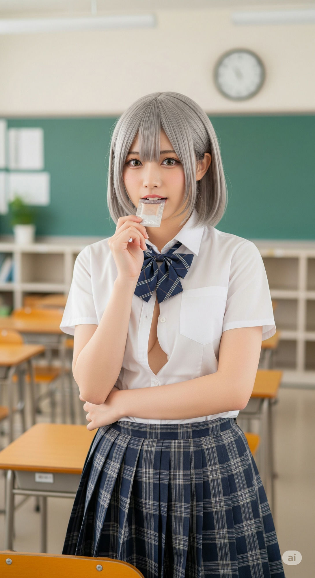 放課後JK-ゴムを咥えてナニするの？- - サンプル画像 6