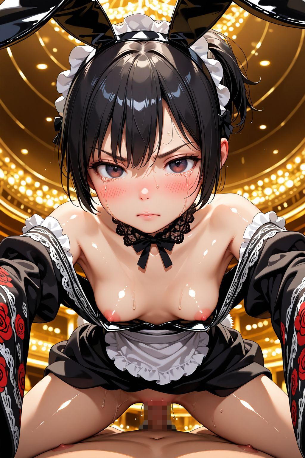 和メイドバニーカジノでヤられる - サンプル画像 6