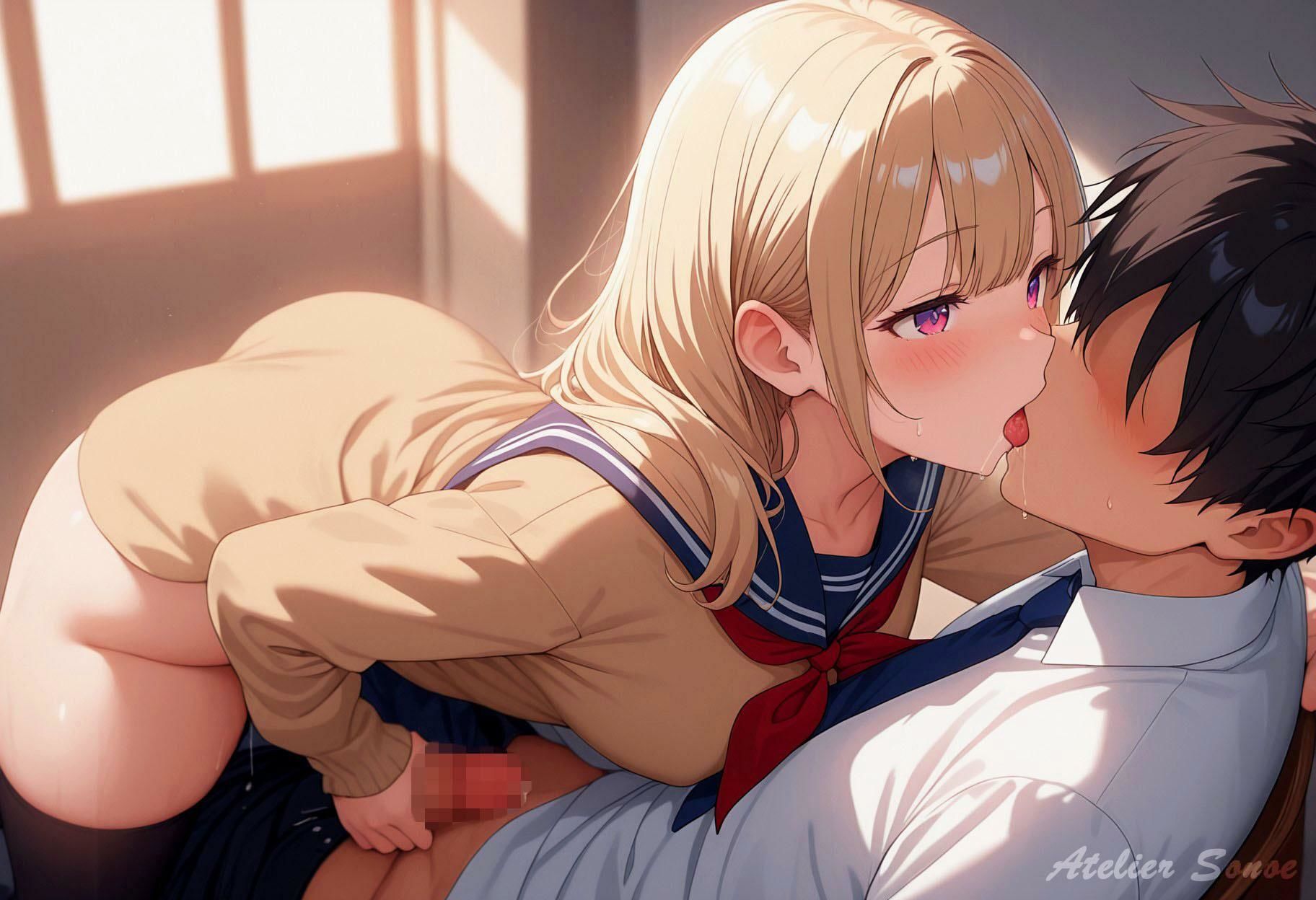 放課後ふたりエッチ - サンプル画像 4