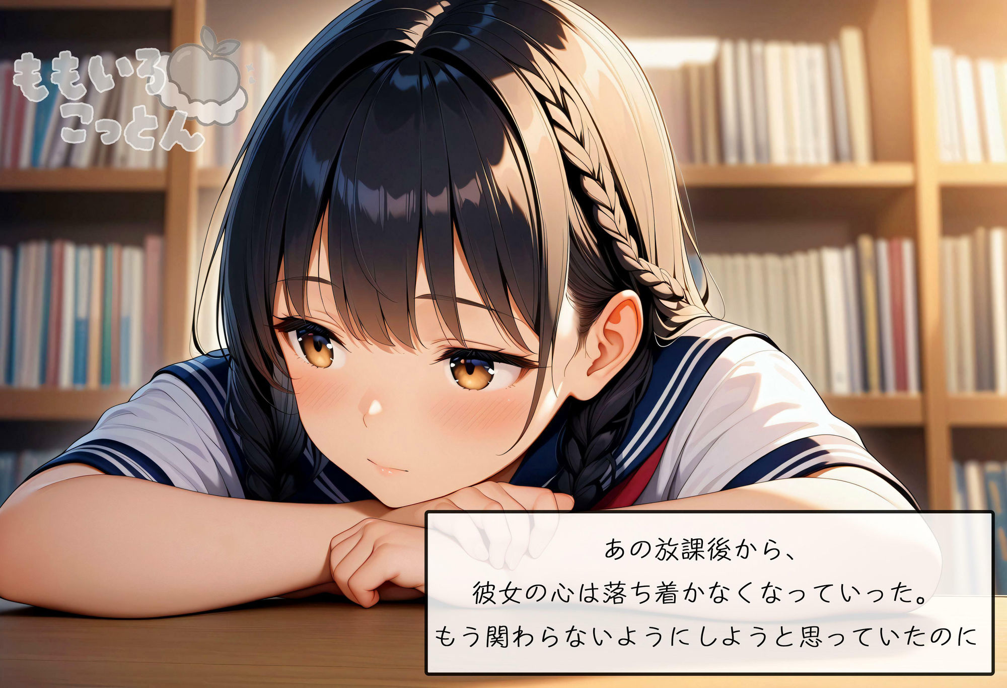 本好き彼女は我慢できない vol.2 - サンプル画像 1