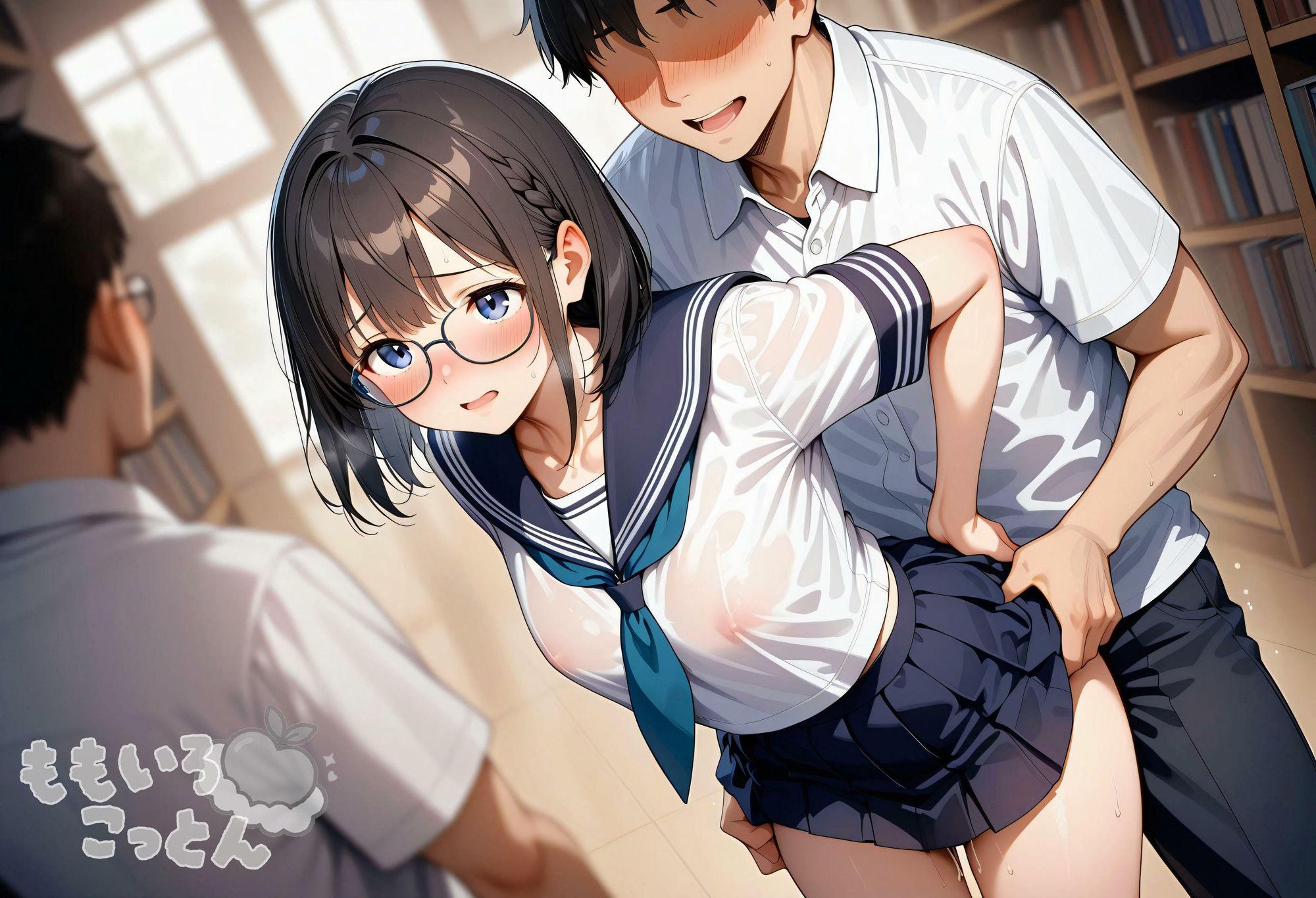 本好き彼女は我慢できない vol.2 - サンプル画像 5