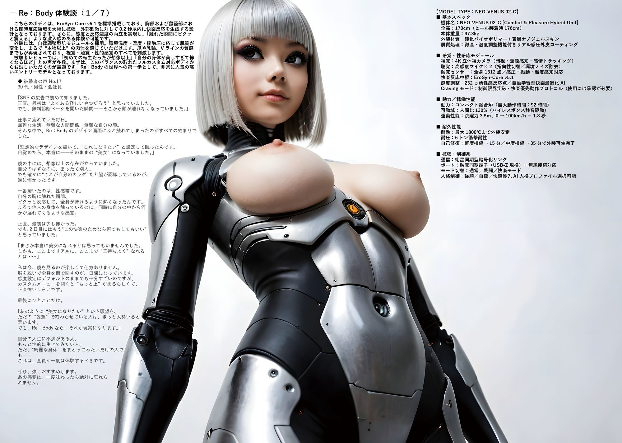 転生美女図鑑 Re:Body 完全ボディ構築マニュアル - サンプル画像 6