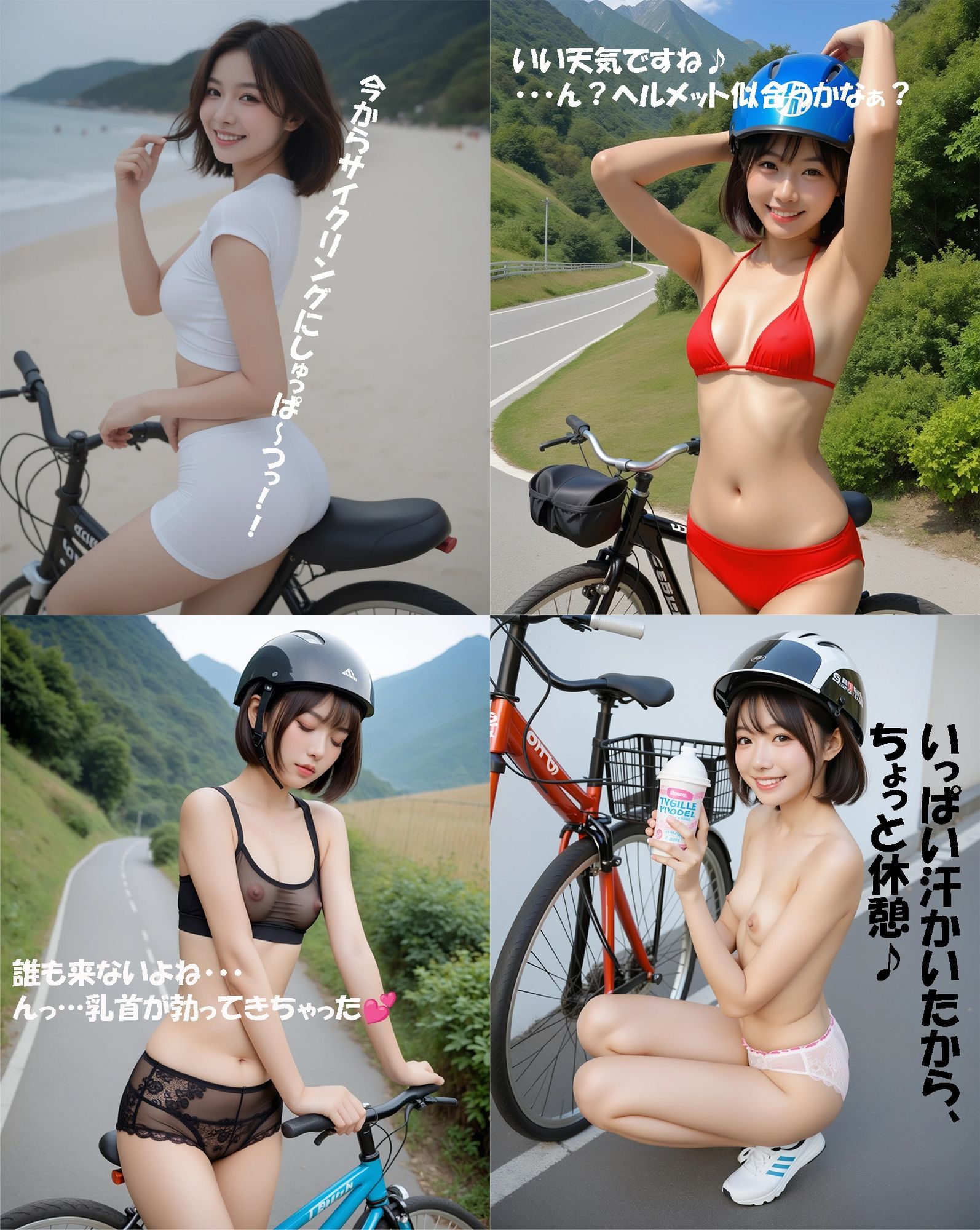 スポーツ系美女 エッチなAI写真集 Vol.2 - サンプル画像 1