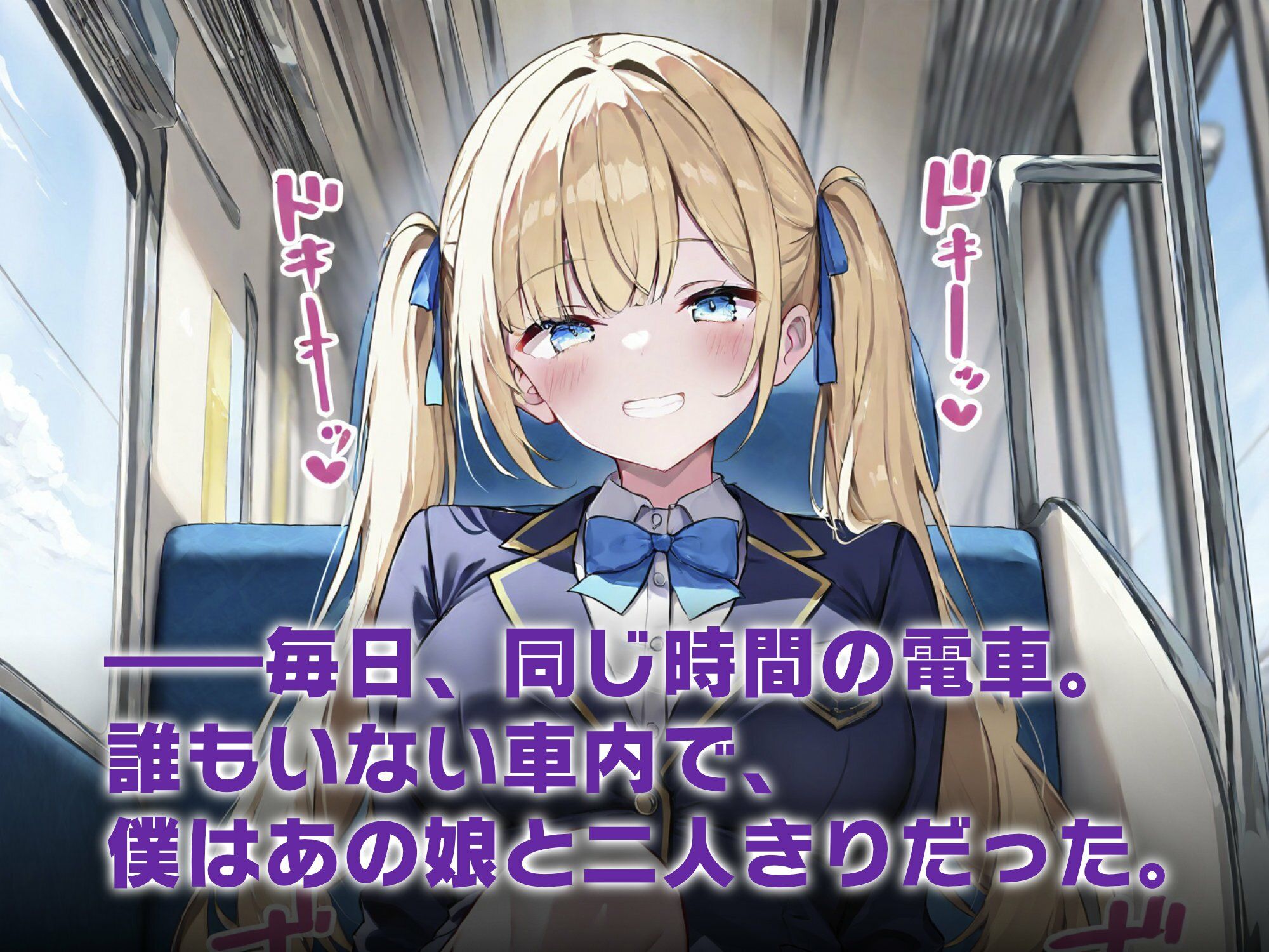 2人だけの電車で見せつけてくる娘に理性を失った僕は… 神崎ひまり - サンプル画像 2