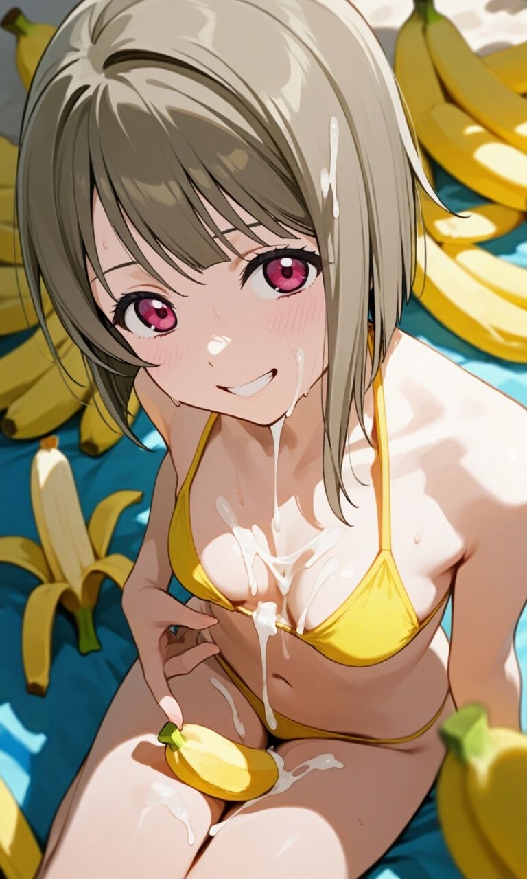 虹かけ誌   ラブライブ！  イラスト集26   中須かすみ  くっくっくバナナは合法なのです - サンプル画像 7
