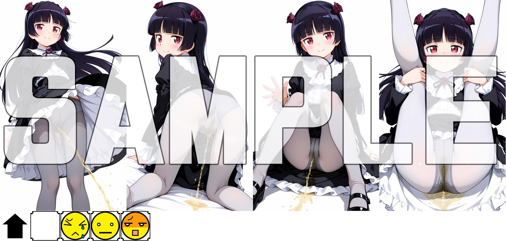 オモシューAI おしっこお漏らしするヒロイン004 - サンプル画像 2