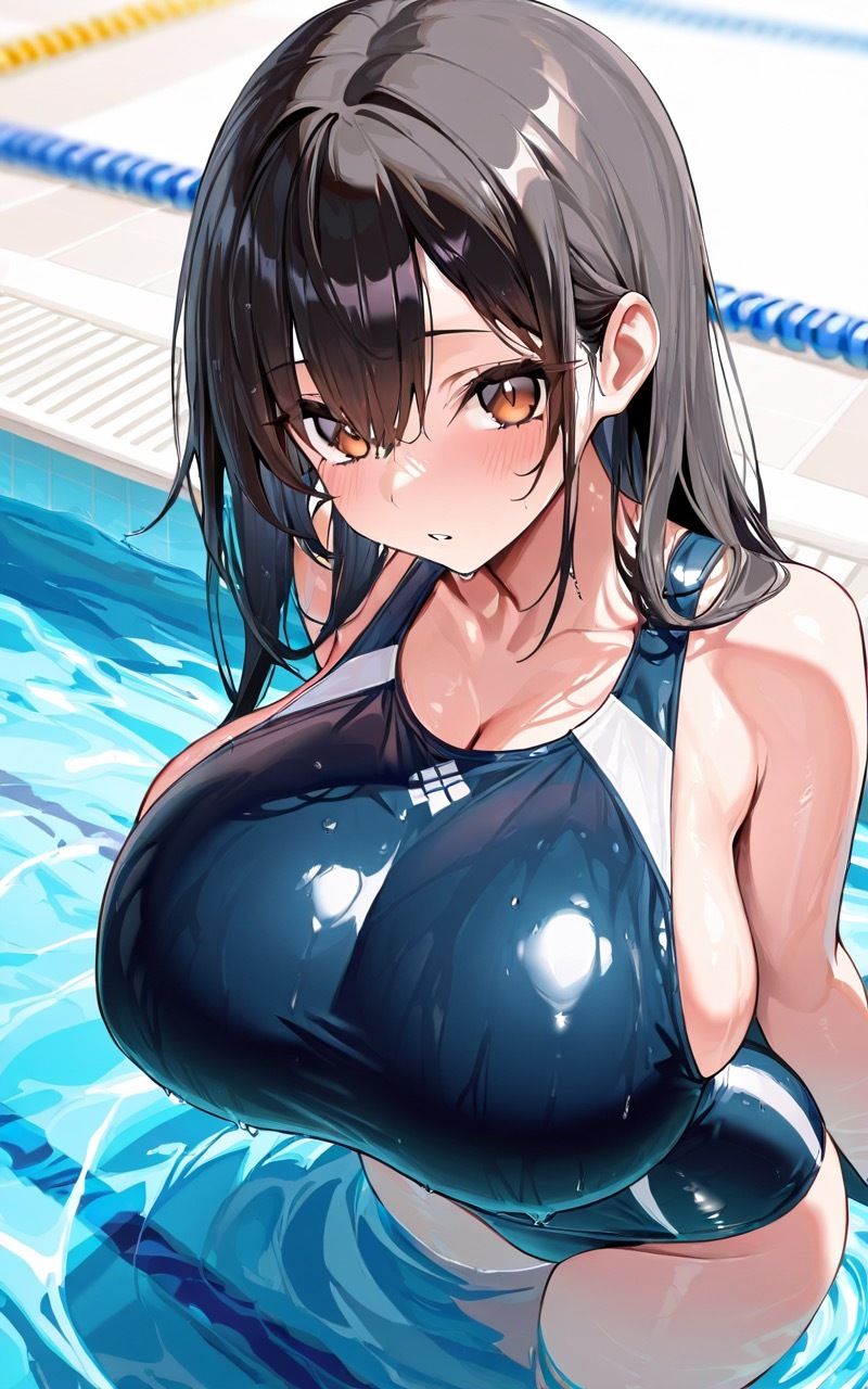 巨乳な妹とスクール水着を着て〇〇なことをする話 - サンプル画像 7
