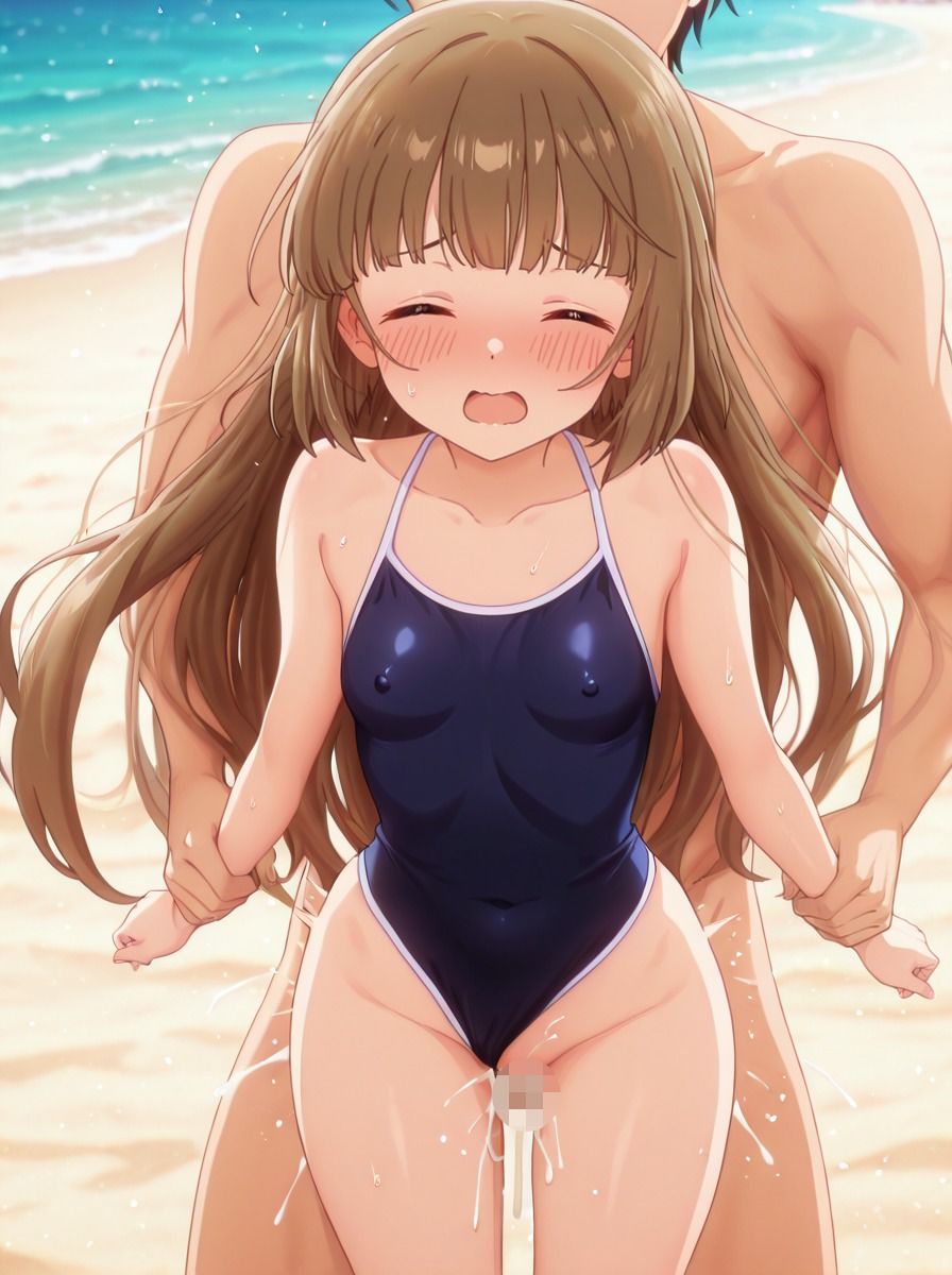 デ〇ステ 依田〇乃 スク水エッチCG集 - サンプル画像 7