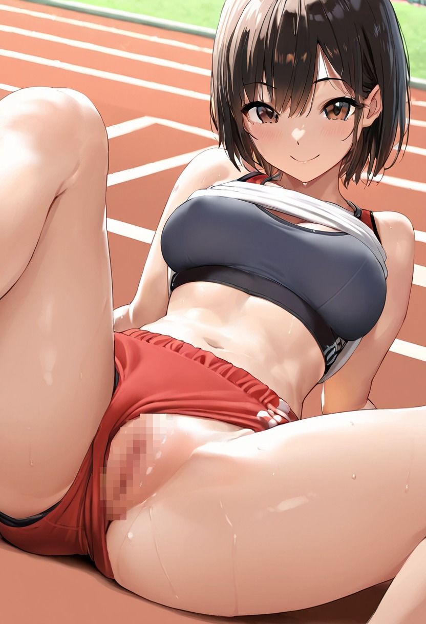 陸上部女子は汗だくで性ご奉仕！ - サンプル画像 3