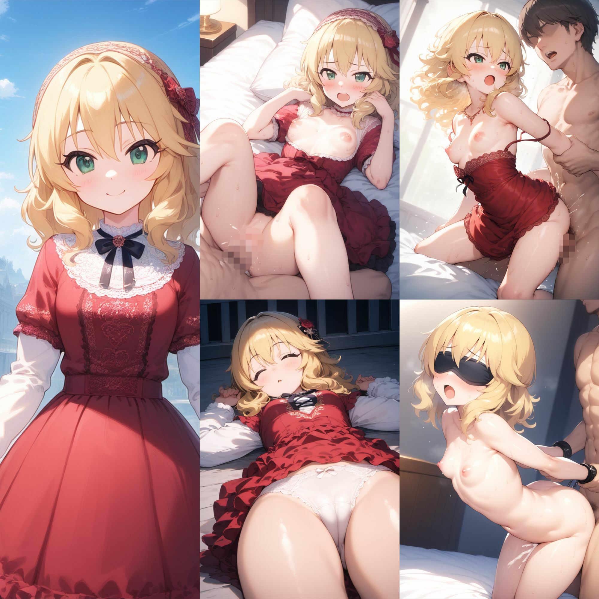 デレ〇ス楽園征服 - サンプル画像 5