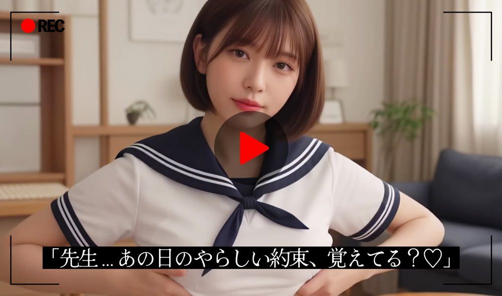 先生、あの日の約束です（音声付きAIループ動画＋静止画） - サンプル画像 1