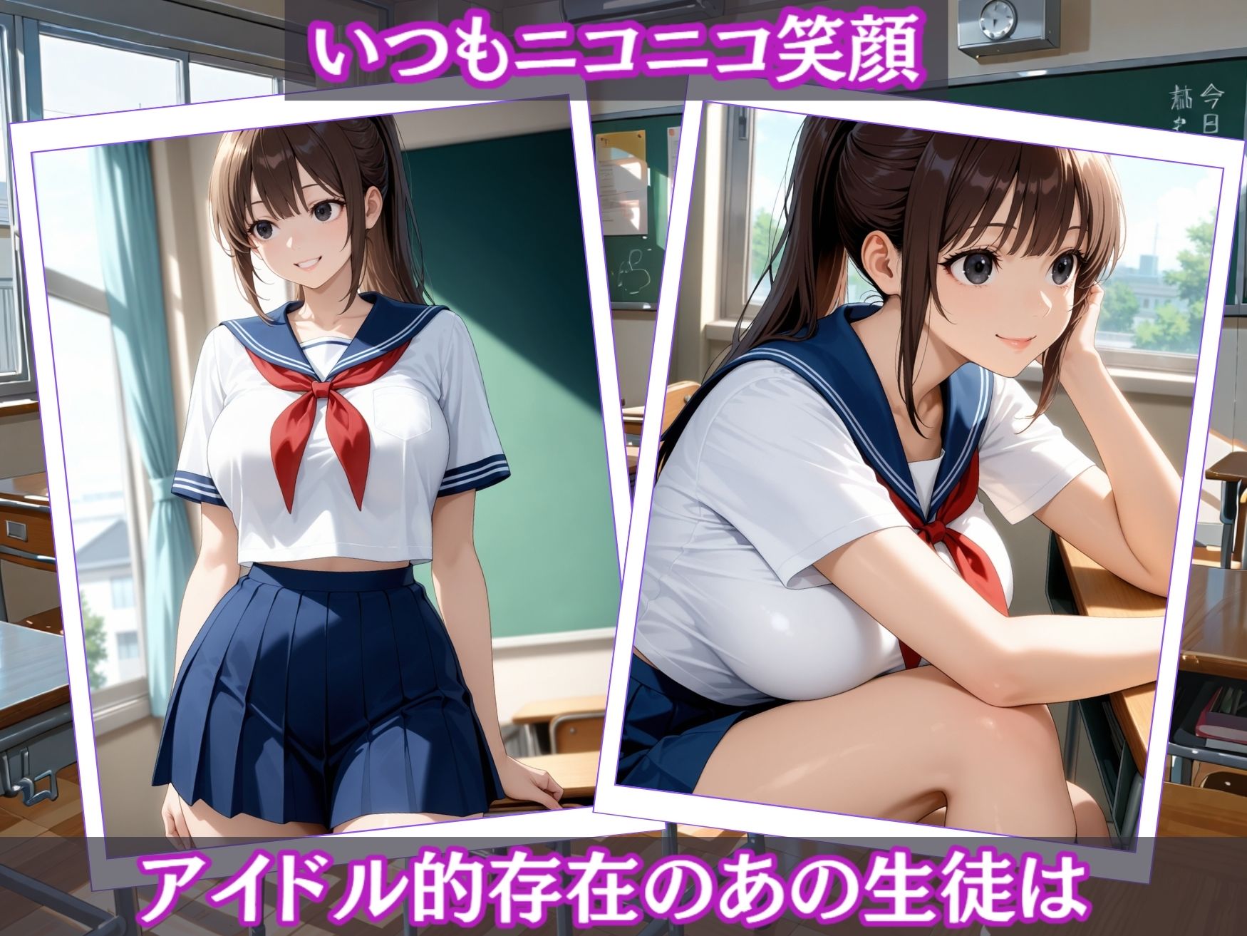 教師の逆襲〜わからせ調教 ポニーテール編 - サンプル画像 1