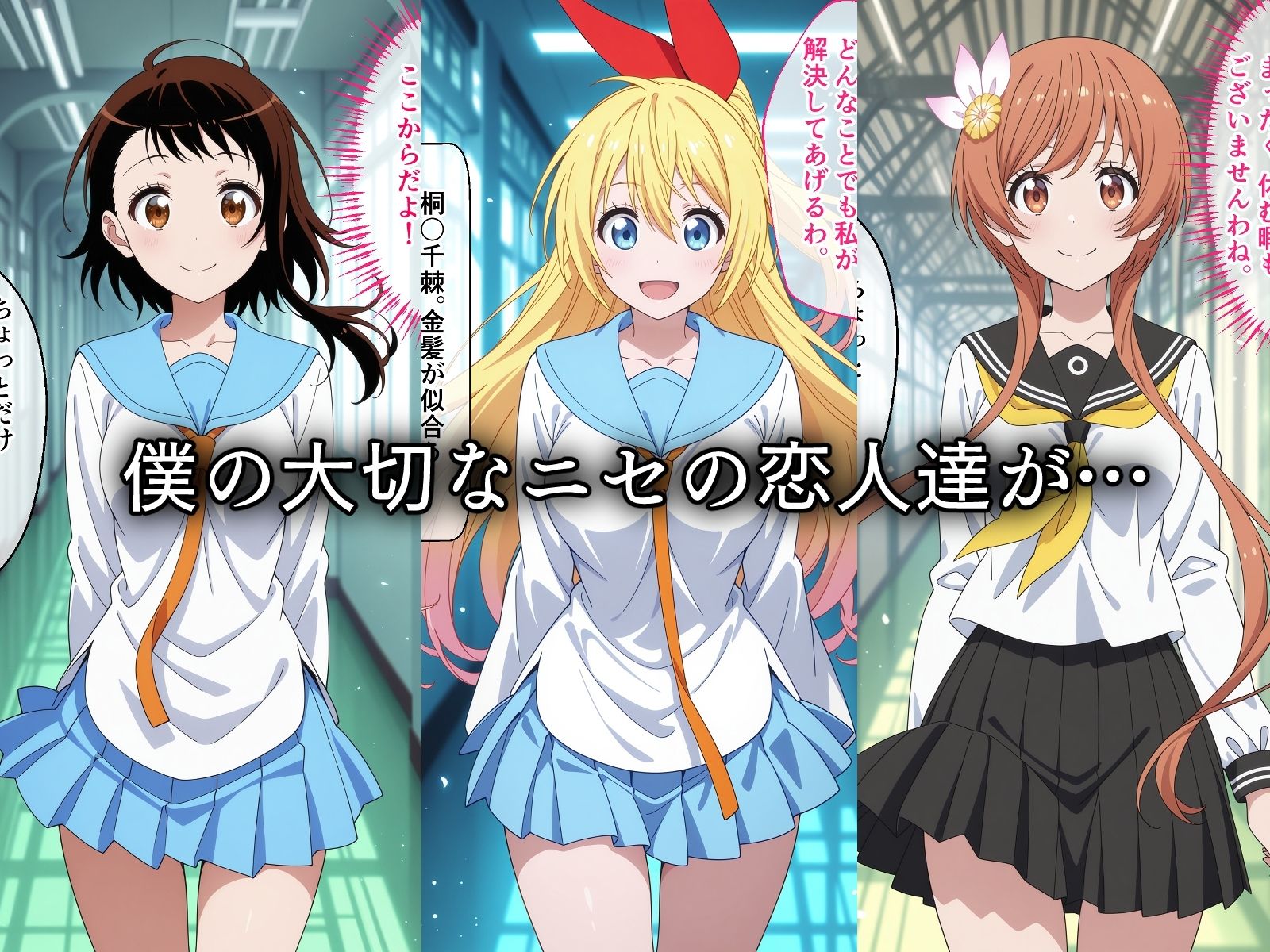 寝取られた偽りの恋人たち〜催〇アプリで種付け完了 - サンプル画像 1