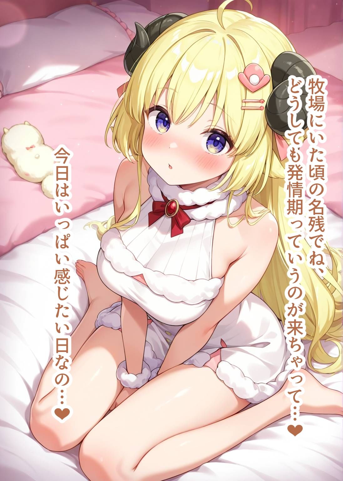 推しのVとセックスする話【角〇わため】 - サンプル画像 2