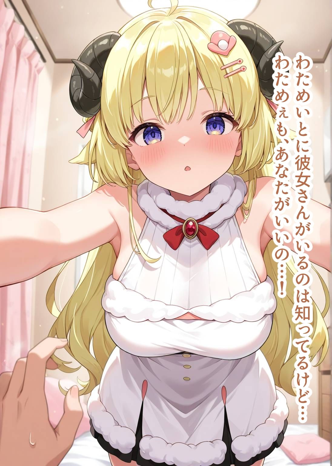 推しのVとセックスする話【角〇わため】 - サンプル画像 3