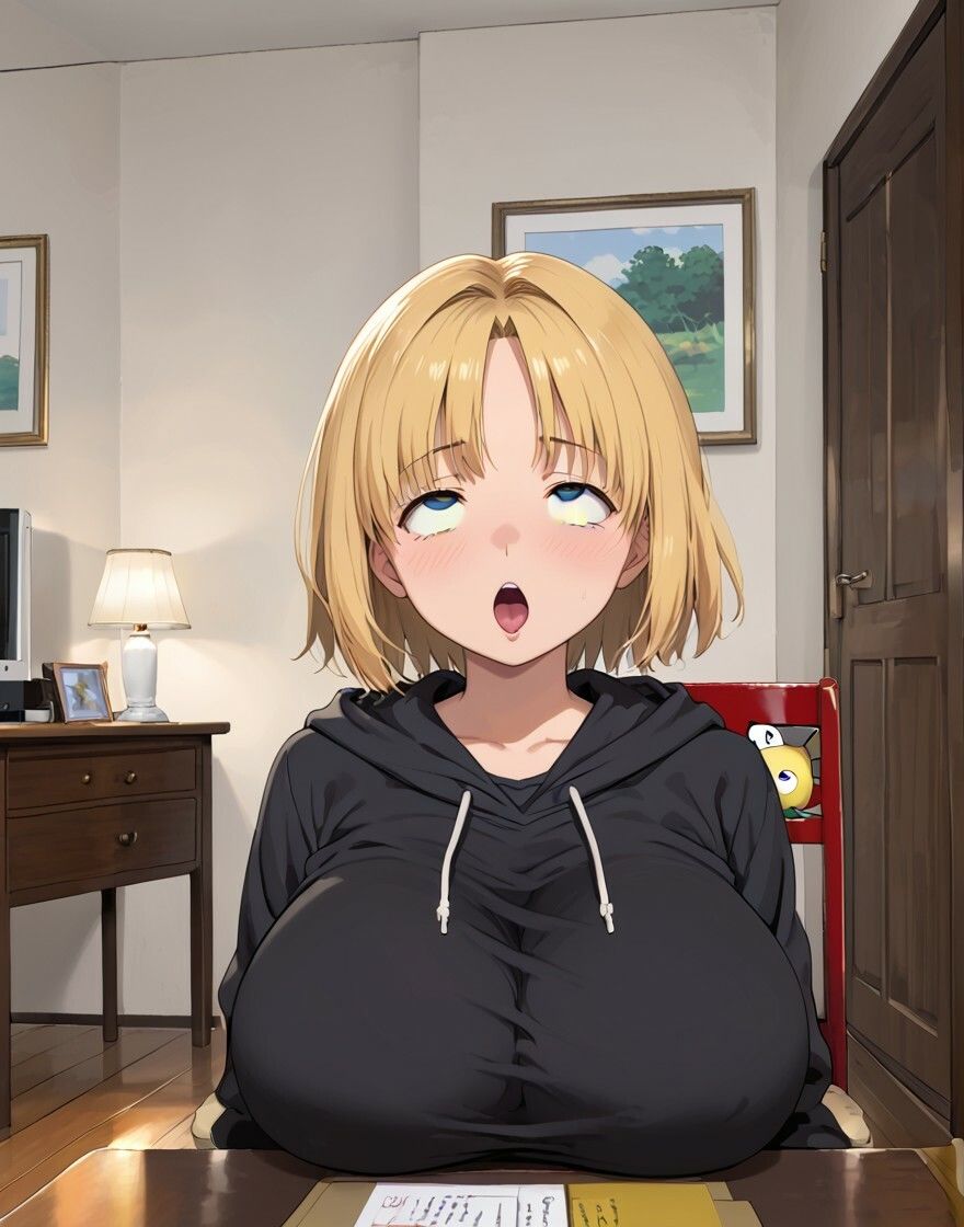 無防備美少女の誘惑  はちきれそうな巨乳が揺れる！情熱の濃厚ラブストーリー - サンプル画像 1