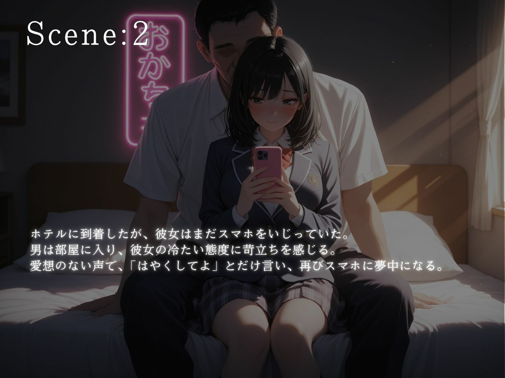 生意気なパ〇活娘を徹底制裁 - サンプル画像 2