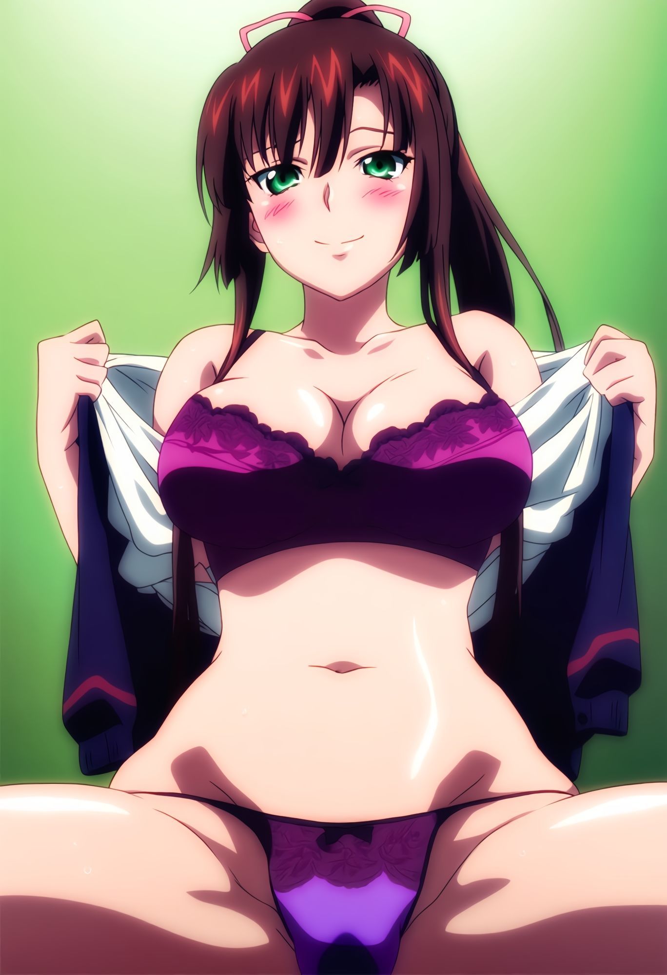 【スト〇イク・ザ・ブ〇ッド】煌坂〇矢華と甘々CG集 - サンプル画像 1