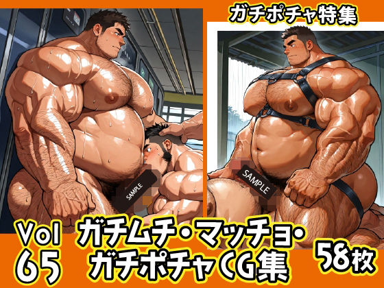 ガチムチ・マッチョ・ガチポチャゲイCG集65-ガチポチャ