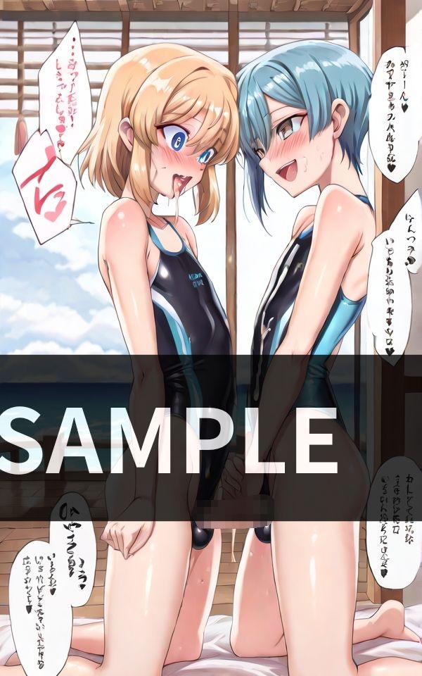 男の娘たちと 兜合わせ 思いつく限りの エロい事をする バカンス性活 - サンプル画像 1