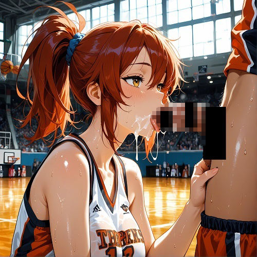 スポーツ女子セクシーイラスト集『女子バスケ選手山里亜希』 - サンプル画像 5