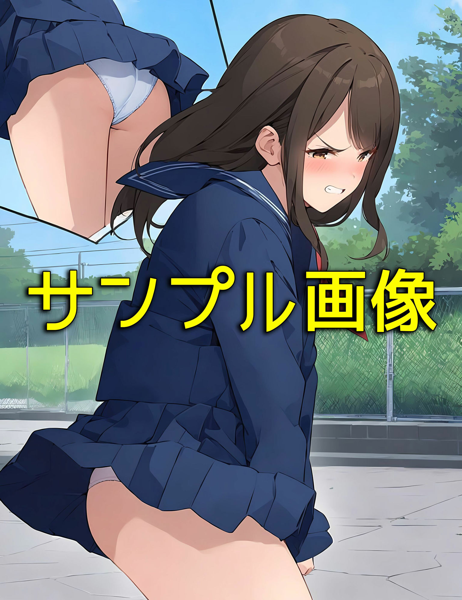 僕はクラスメイト全員の下着が見たい31  この地域は強風が強くてスカートが…編 - サンプル画像 9