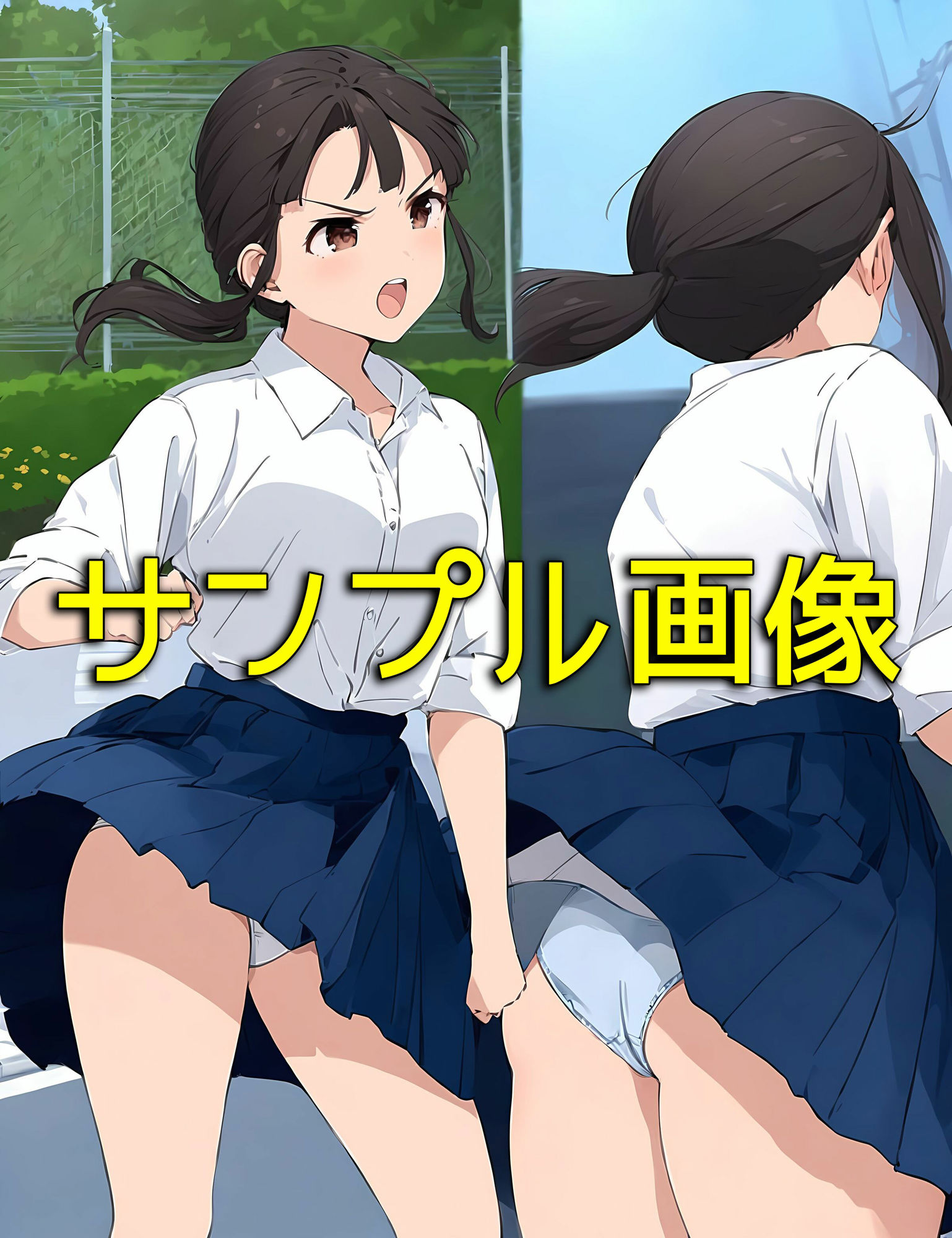 僕はクラスメイト全員の下着が見たい31  この地域は強風が強くてスカートが…編 - サンプル画像 10