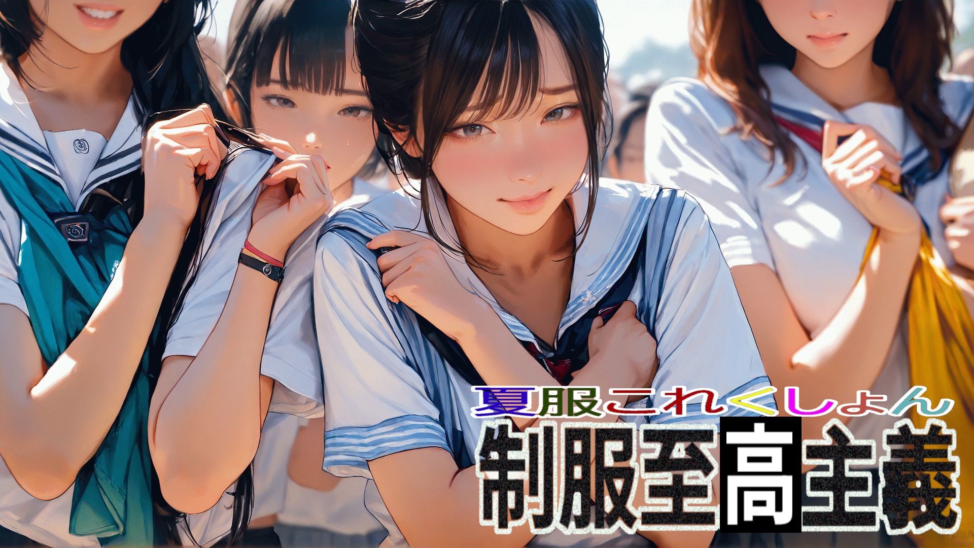 夏服これくしょん  制服至高主義 - サンプル画像 1