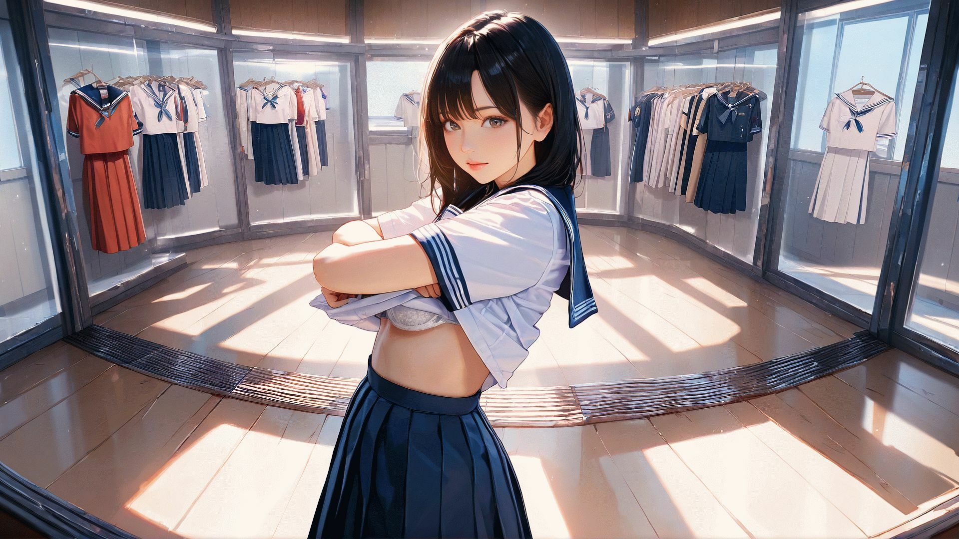 夏服これくしょん  制服至高主義 - サンプル画像 6